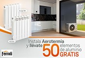 FERROLI impulsa la aerotermia con una promoción para instaladores: radiadores gratis con cada equipo