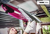 REHAU: Velocidad de instalación y alto rendimiento para el nuevo sistema radiante de techo RAUTHERM NEO Contact