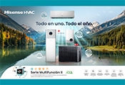 HISENSE refuerza su propuesta en aerotermia con la gama Multifunción II, una solución integral de climatización y ACS