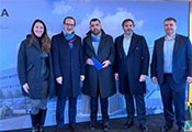 ALDEFE asiste al acto de la primera piedra del nuevo centro logístico de frío de 30.000 m2 en San Fernando de Henares