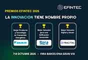 EFINTEC 2026 reconoce la innovación del sector con los Premios EFINTEC y anuncia los proyectos ganadores de esta edición
