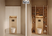 ROCA presenta Delta Modular, la solución que integra el inodoro suspendido y transforma el espacio del baño sin obras