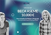 ASEME convoca la Beca 2026-2027 dotada con hasta 10.000€ para estudios de máster o posgrado en energía