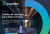 WEBINAR PRYSMIAN: Cables de energía para Data Centers