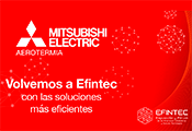 MITSUBISHI ELECTRIC presentará en EFINTEC sus últimas soluciones para una climatización más eficiente