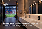 PRESTO analiza la grifería temporizada vs. electrónica: el otro gran duelo del Clásico llega a los estadios