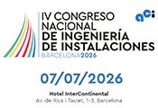 ACI: El IV Congreso Nacional de Ingeniería de Instalaciones se celebra el 7 de julio en Barcelona