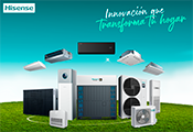 HISENSE lanza una plataforma digital para facilitar la gestión de los CAE en proyectos de aerotermia