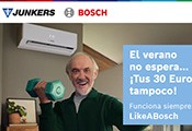 Vuelve la campaña de verano de JUNKERS BOSCH: 30 Europlus por instalación