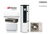 HITACHI Cooling & Heating lanza la nueva generación del sistema airHome Triple C
