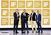 Vega de NIESSEN alcanza el oro del diseño internacional en la gala iF Design Award Night