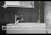 PRESTO IBÉRICA frena el consumo invisible: tecnología que evita el desperdicio de agua cada día