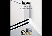JAGA Climate Designer: Briza Net Zero reafirma su liderazgo en climatización sostenible con un nuevo German Design Award
