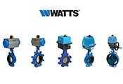 WATTS presenta las válvulas de mariposa SOCLA con actuadores eléctricos y neumáticos